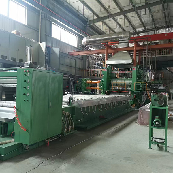 Film calendering line
